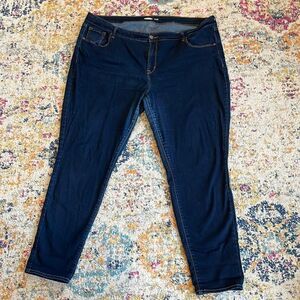 Old Navy Rockstar Super Skinny Dark Wash 20 Jeans